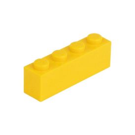 Picture of Loose brick 1X4 traffic yellow 513