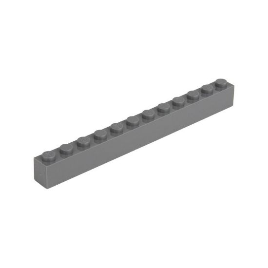 Picture of Loose brick 1X12 dusty gray 851