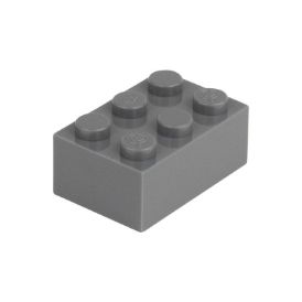 Slika Posamezna kocka 2X3 prašno siva 851