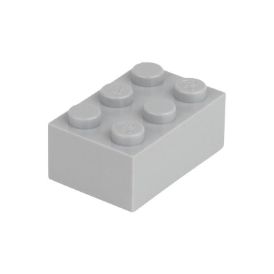 Picture of Loose brick 2X3 window gray 411