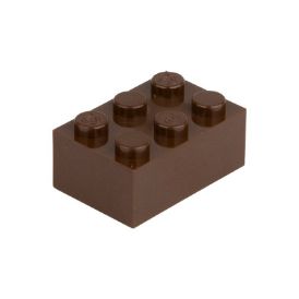 Picture of Loose brick 2X3  nut brown 071