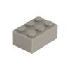 Picture of Loose brick 2X3 stone gray 280