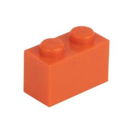 Bild von Lose Baustein 1X2 Reinorange 501