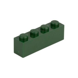 Immagine di Mattone sciolti 1X4 verde muschio 484