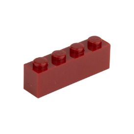 Immagine di Mattone sciolti 1X4 bruno rosso 852
