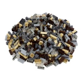 Immagine di Mattoncini per asili misti da costruzione /sacchetto 1000 pz  