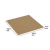Immagine di Base sciolti 20X20 beige scuro 268