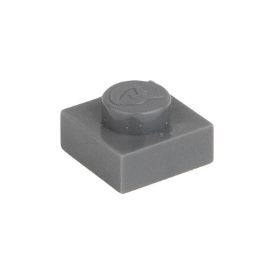 Immagine di Piastra sciolti 1X1 grigio scuro 851