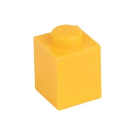 Immagine di Mattone sciolti 1X1 giallo melone 242