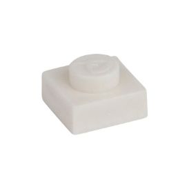 Picture of Loose plate 1X1 pure white 713