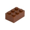 Picture of Loose brick 2X3 signal brown 090
