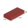 Picture of Loose tile 1X2 brown red 852