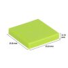 Picture of Loose tile 2X2 bright green 334