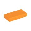 Picture of Loose tile 1X2 bright red orange 150
