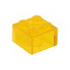 Picture of Loose brick 2X2 traffic yellow transparent 004