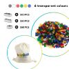 Picture of Kindergarten blocks transparent basic mix /bag 1000 pcs with cotton backpack