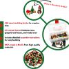 Bild von Weihnachtliches Baustein-Set – 450 Teile mit Leuchtenden Bausteinen