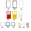 Picture of Building Blocks Accessories 84 Pieces – Doors & Windows Set for House & Farm Builds – Compatible with All Major Brands