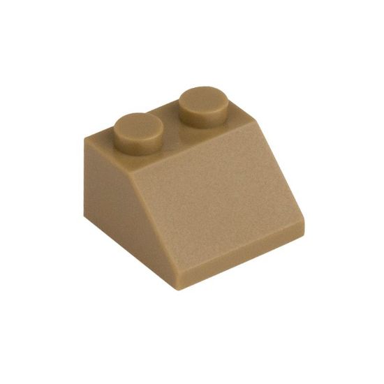 Picture of Roof tile 2X2/45° - dark beige 268