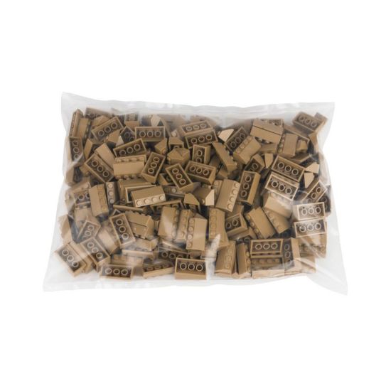 Picture of Bag roof tiles 2X4 /45° - dark beige 268