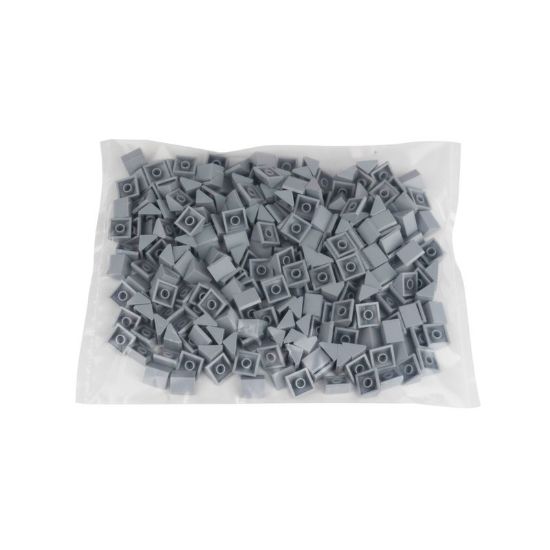 Picture of Bag ridged tiles 2X2 /45° window gray 411