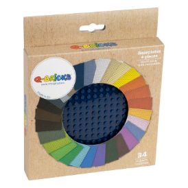 Slika Osnovna plošča 20X20 safirno modra 473 /kartonasta škatla 4 kos 