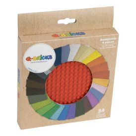 Slika Osnovna plošča 20X20 ognjeno rdeča 620 /kartonasta škatla 4 kos 