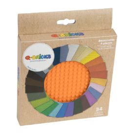 Slika Osnovna plošča 20X20 svetlo oranžna 150 / kartonasta škatla 4 kos 