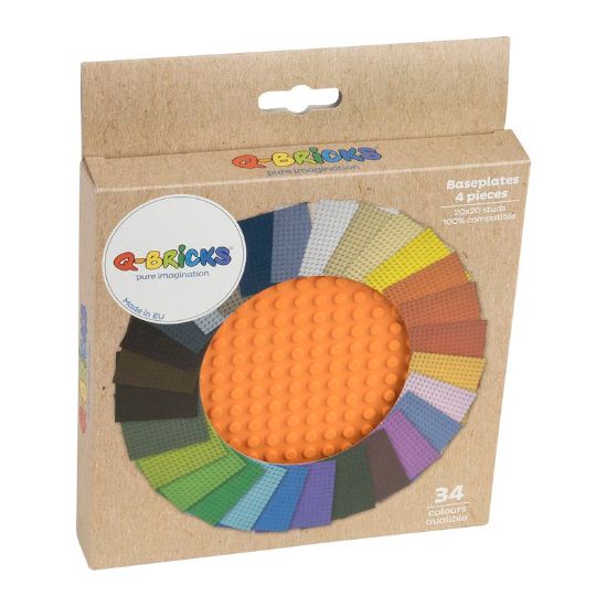 Slika Osnovna plošča 20X20 svetlo oranžna 150 / kartonasta škatla 4 kos 