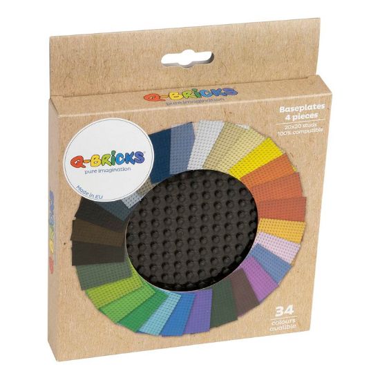 Slika Osnovna plošča 20X20 prozorno prometno črna 024 /kartonasta škatla 4 kos 