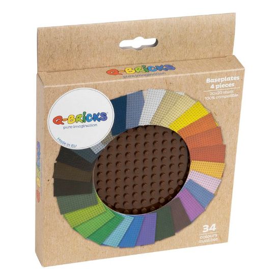 Slika Osnovna plošča 20X20 orehovo rjava 071 /kartonasta škatla 4 kos 