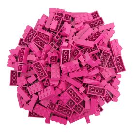 Slika Enobarvna škatlica magenta 824 /300 kos 