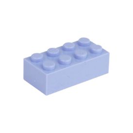 Slika Posamezna kocka 2X4 sivka 452